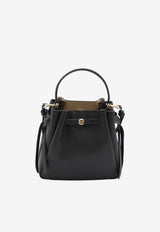 Tory Burch Romy Hammered Leather Bucket Bag Black 166982--001