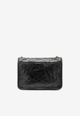 Saint Laurent Medium Niki Vintage Leather Shoulder Bag Black 6331840EN07/S_YSL-1000