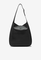 Saint Laurent Large Le 5 À 7 Shoulder Bag in Hammered Calfskin Black 753837AACQG/S_YSL-1000