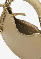 Chloé Small Banana Leather Shoulder Bag Beige CH26AS921S6024F_8e99eff7-61e9-4394-a73c-82bcb79aabe4