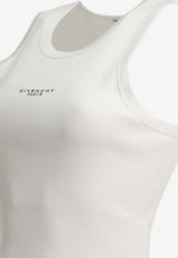 Givenchy Ribbed Knit Logo Tank Top White BW70FPP7BR100_a2d15cd2-319b-45f9-b1d3-81cb18e87f0c