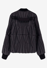 Moncler + Rick Owens Geocamo Down Flight Jacket Black MU01F1A01M8113_999