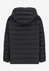 Moncler + Rick Owens Ziplock Lightweight Down Jacket Black MU01F1A09M8114_999