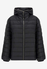Moncler + Rick Owens Ziplock Lightweight Down Jacket Black MU01F1A09M8114_999