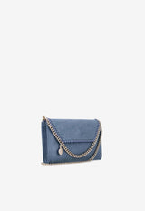 Stella McCartney Falabella Chain Clutch Bag Blue 581238WP0404_4313
