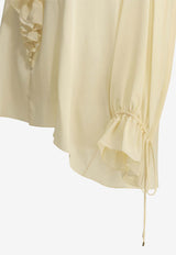 Chloé Silk Ruffle Blouse White CH26AHT72005114_43703a87-52de-4562-923f-afed4a5874e2
