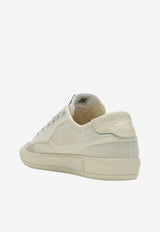 Autry Windscape Canvas and Suede Low-Top Sneakers Cream SCLWCU02/S_AUTRY-CU02