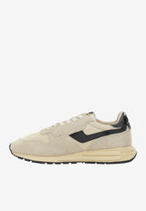 Autry Reelwind Nylon and Suede Sneakers Beige WWLMUT60_16935d1c-d30a-40b7-bd6d-f0c303472655