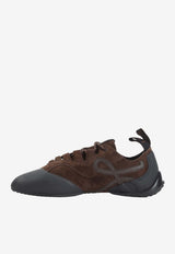 Grip Low-Top Suede Sneakers