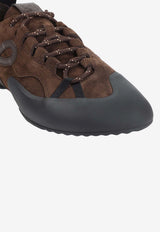 Grip Low-Top Suede Sneakers