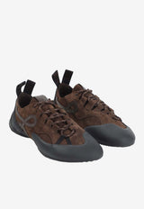 Grip Low-Top Suede Sneakers