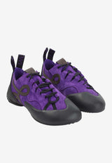 Grip Suede and Leather Sneakers