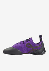 Grip Suede and Leather Sneakers