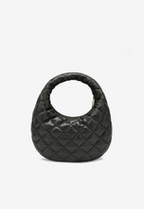 Saint Laurent Icarino Hobo Bag in Quilted Nappa Leather Gray 851689AAANG/S_YSL-1997