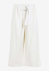 Cropped Wide Pants