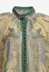 Zimmermann Indra Floral Blouse Multicolor 4538TSS262CSCFL_46def884-da81-41c4-8206-61b38d1f06c2