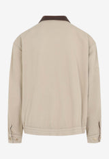Hybrid Zip-Up Jacket