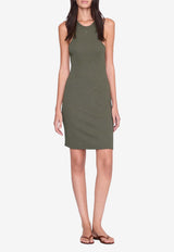Anine Bing Cole Racerback Mini Dress Sage A0211923_AYG29