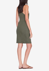 Anine Bing Cole Racerback Mini Dress Sage A0211923_AYG29