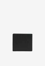 Saint Laurent East/West Wallet in Grain De Poudre Leather Black 396307BTY0N/S_YSL-1000