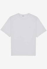 Saint Laurent Small-Fit Crewneck T-shirt White 861693Y38AK/S_YSL-9538