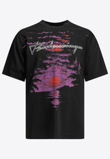 Balenciaga Dream Printed T-shirt Black A00497TUVO91000_727b1c98-c521-4d56-93be-3241f5a2c04e