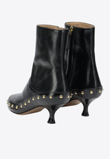 Chloé Junie 55 Leather Ankle Boots Black CH26A20OUN001_025bd009-8496-4474-a3dc-ab6f6a1e232e
