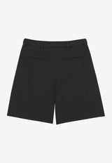 Saint Laurent Tailored Bermuda Shorts Black 860929Y1H48/S_YSL-1000