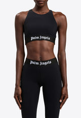 Palm Angels Classic Logo Sports Top Black PWVO024S26FAB001_1010
