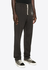 Moncler + Rick Owens Geometric Stitch Track Pants Gray MU01F8H0489B7R_256