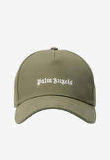 Palm Angels Classic Logo Corduroy Cap Green PMLB104S26FAB005_5603