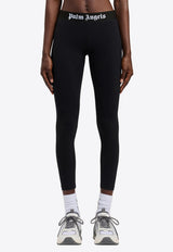 Palm Angels Classic Logo Sport Leggings Black PWVG016S26FAB001_1010
