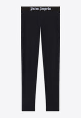 Palm Angels Classic Logo Sport Leggings Black PWVG016S26FAB001_1010