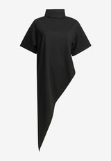 Alaïa Triangle Mock-Neck T-shirt Black AA9I0033J103D999_852ac718-c006-4c4b-a2c3-1863999b2658