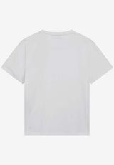 Saint Laurent Cassandre Oversized T-shirt White 862769Y38AK/S_YSL-9538