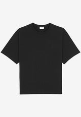 Saint Laurent Cassandre Oversized T-shirt Black 862769Y38AK/S_YSL-1000