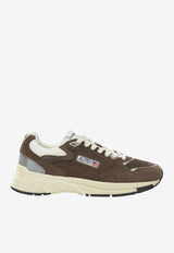 Autry Hyperway Suede and Mesh Sneakers Brown HYLMUM25_0abbc1b0-c8b7-4355-96fc-f79bba01d992