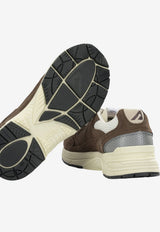 Autry Hyperway Suede and Mesh Sneakers Brown HYLMUM25_0abbc1b0-c8b7-4355-96fc-f79bba01d992