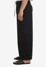 Jacquemus Marin Wide-Leg Pants Black PAM00574-AW00648-990