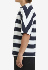 Jacquemus Marinière Stripe T-shirt Blue TSM00581A-J00045-3FR
