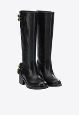 Chloé Dakota Grained Leather Knee-High Boots Black CH26A12EYR001_e1e79fe8-9c09-4be8-9880-1b6eaafe34e2