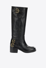 Chloé Dakota Grained Leather Knee-High Boots Black CH26A12EYR001_e1e79fe8-9c09-4be8-9880-1b6eaafe34e2