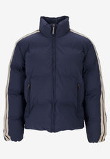 Palm Angels Classic Logo Track Down Jacket Navy PMED057S26FAB002_460A
