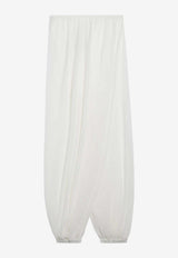 The Frankie Shop Mio Semi-Sheer Balloon Pants White PAFS21796PL/S_THE-000