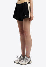Palm Angels Classic Logo Track Shorts Black PWCL005S26FAB001_1003