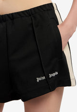 Palm Angels Classic Logo Track Shorts Black PWCL005S26FAB001_1003