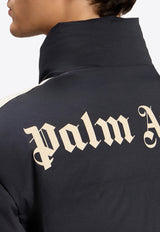 Palm Angels Classic Logo Track Puffer Jacket Black PMED057S26FAB002_100A