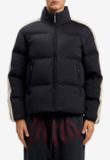 Palm Angels Classic Logo Track Puffer Jacket Black PMED057S26FAB002_100A