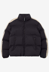 Palm Angels Classic Logo Track Puffer Jacket Black PMED057S26FAB002_100A