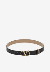 Valentino Reversible VLogo Signature Belt Black 9W2T0SQ3ZDM/T_VALE-DVW